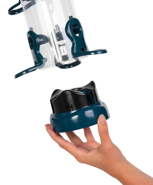 Ruokinta Flo Festival large, lintujen ruokintalaite 9 ruokintaporttia